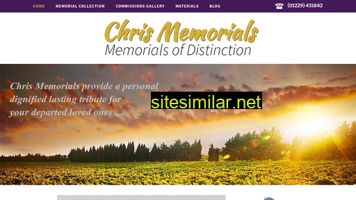 chrismemorials.com alternative sites