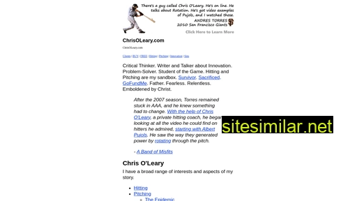 Chrisoleary similar sites