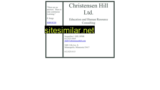 christensenhill.com alternative sites
