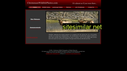 Christensenwildlifephotos similar sites