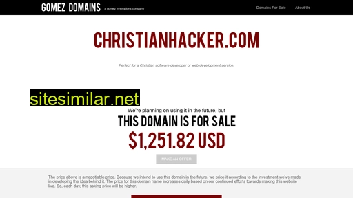 christianhacker.com alternative sites