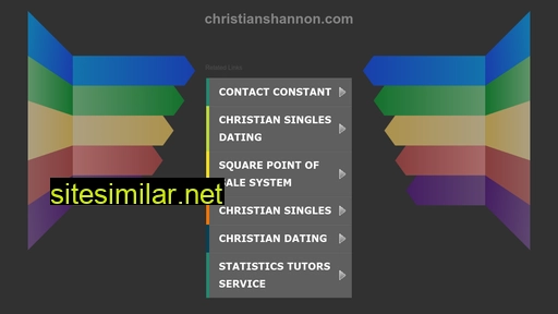 Christianshannon similar sites