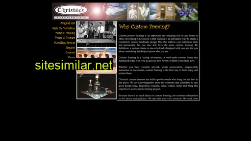 christiescustomframes.com alternative sites
