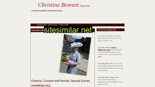 Christinebennett-soprano similar sites