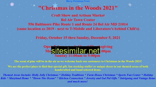 christmasinthewoods.com alternative sites