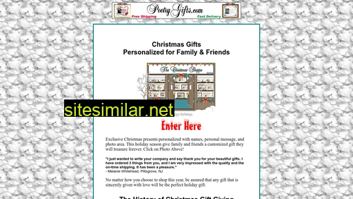 christmaspersonalized.com alternative sites