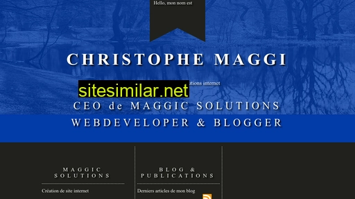 christophemaggi.com alternative sites