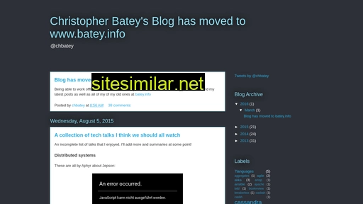 christopher-batey.blogspot.com alternative sites