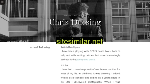 chrisduesing.com alternative sites