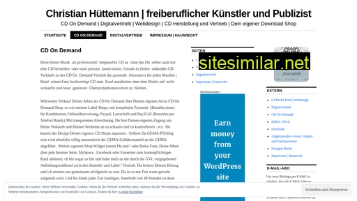 christianhuettemann.wordpress.com alternative sites