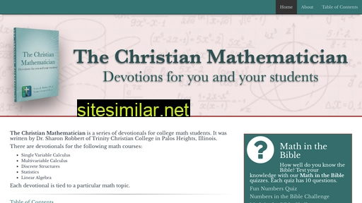 Christianmathematician similar sites