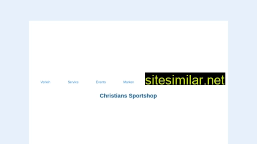 christians-sportshop.com alternative sites