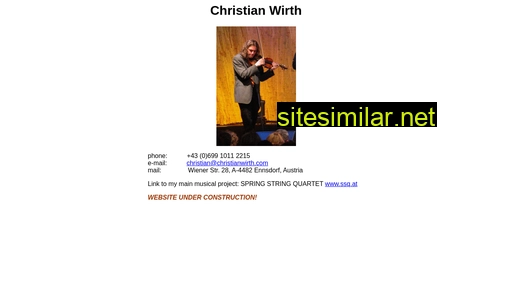 Christianwirth similar sites