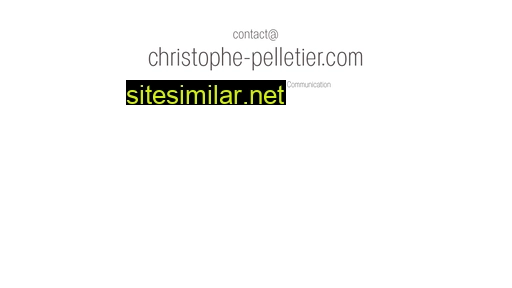 christophe-pelletier.com alternative sites