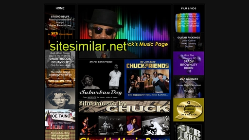 Chucksmusicpage similar sites