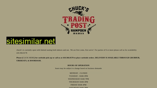 chuckstradingpost.com alternative sites
