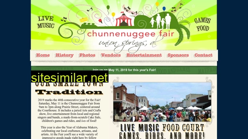 chunnenuggeefair.com alternative sites
