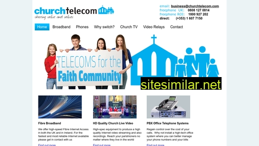 churchtelecom.com alternative sites