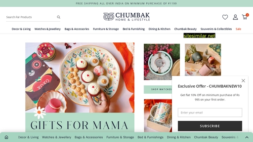 chumbak.com alternative sites