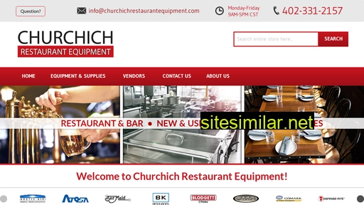 churchichrestaurantequipment.com alternative sites