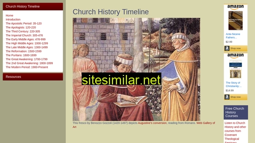 churchtimeline.com alternative sites