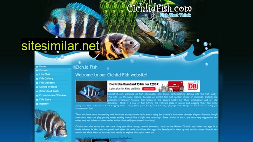 Cichlidfish similar sites