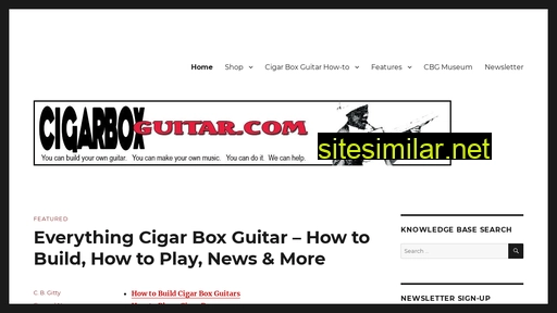 cigarboxguitar.com alternative sites