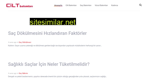 ciltbakimlari.com alternative sites