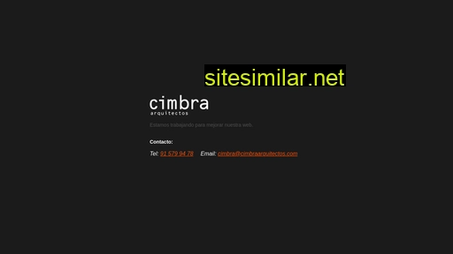 cimbraarquitectos.com alternative sites
