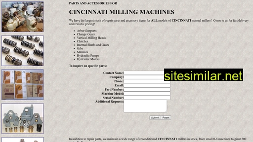 Cincinnatimillparts similar sites