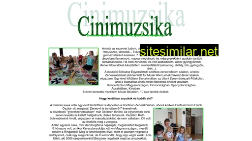 cinimuzsika.com alternative sites