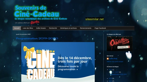 cinecadeau.blogspot.com alternative sites
