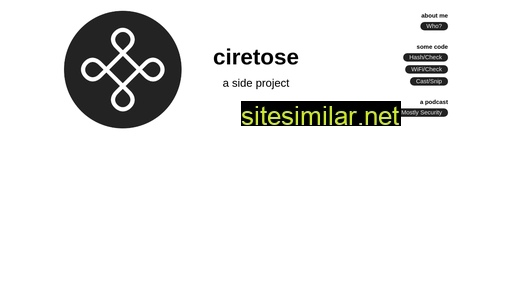 ciretose.com alternative sites
