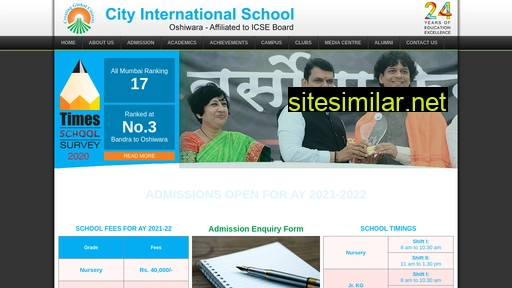 cityinternationalschoolmumbai.com alternative sites