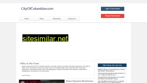 cityofcolumbia.com alternative sites