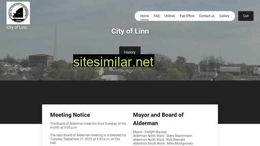 cityoflinn.com alternative sites