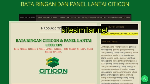 citicon-indonesia.com alternative sites