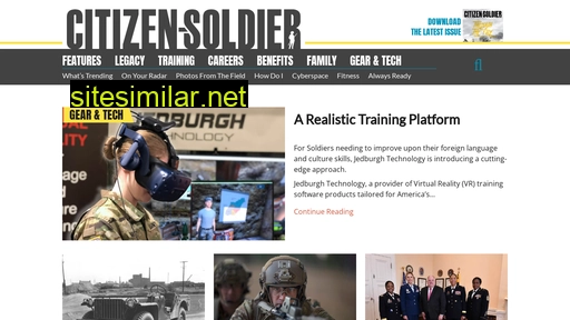 Citizen-soldiermagazine similar sites