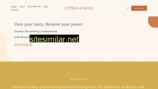 citrusandgold.com alternative sites