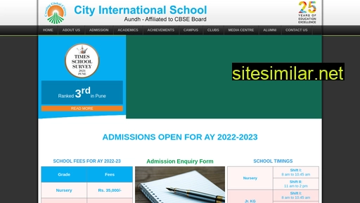 cityinternationalschoolaundh.com alternative sites