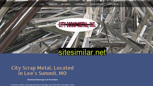 Cityscrapmetal similar sites