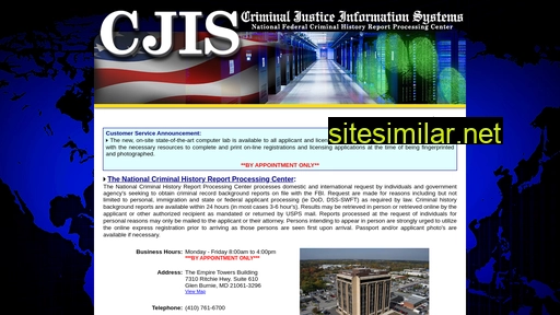 cjis.us.com alternative sites