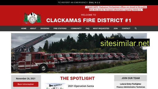 clackamasfire.com alternative sites