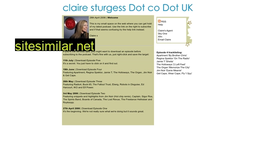 clairesturgess.com alternative sites