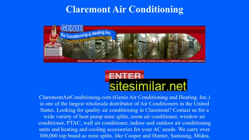 claremontairconditioning.com alternative sites