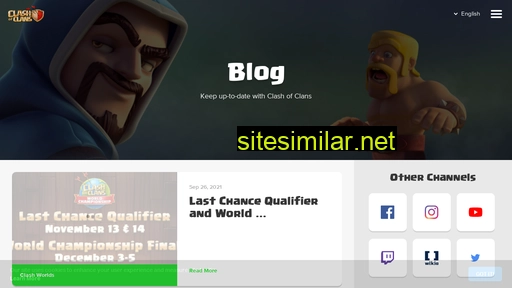 clashofclans.com alternative sites