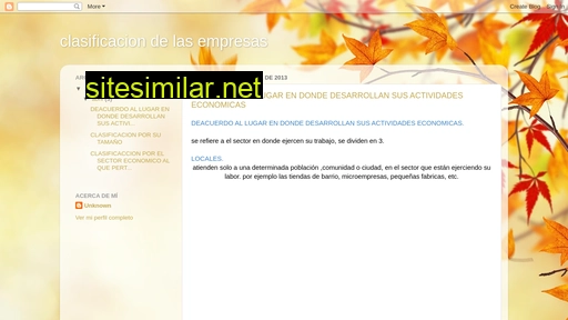 clasificaciondeempresas1.blogspot.com alternative sites