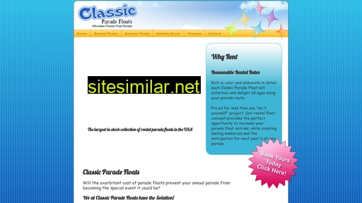 classicparadefloats.com alternative sites