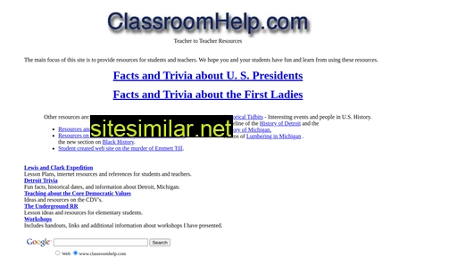 classroomhelp.com alternative sites