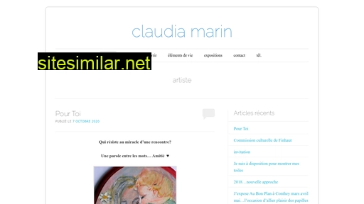 claudia-marin.com alternative sites